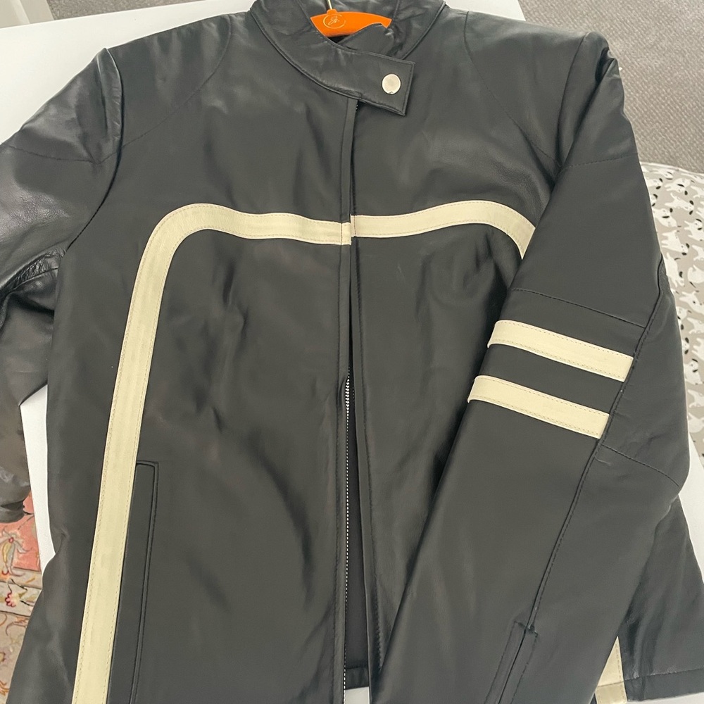 Motorcycle leather jacket